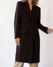 Load image into Gallery viewer, Escada Margaretha Ley Chocolate Coat
